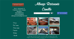 Desktop Screenshot of albergocanella.it